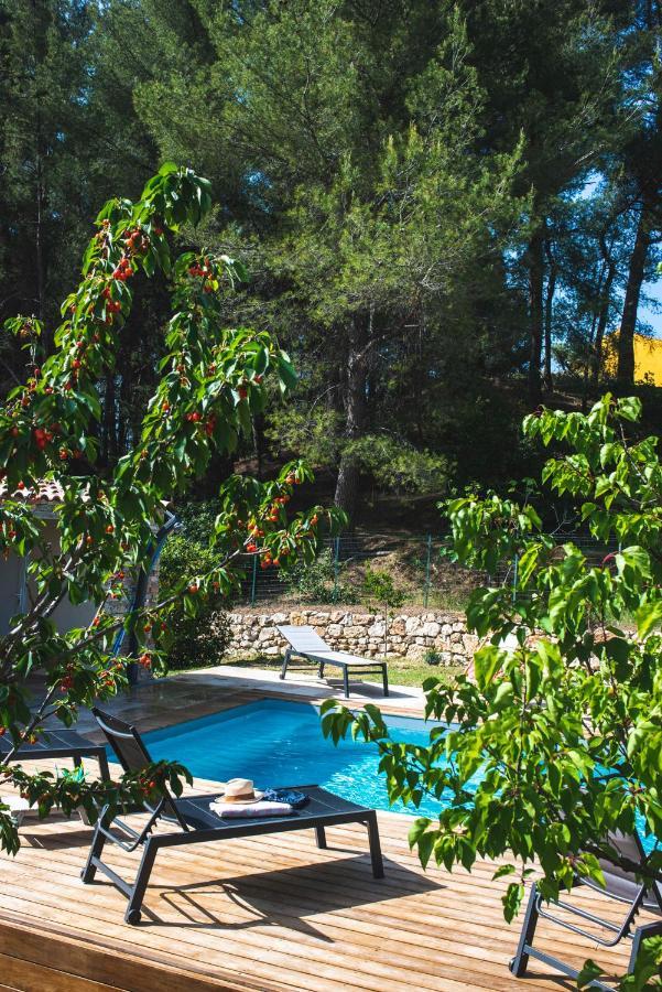 Les Manaux En Provence Bed and Breakfast Roquevaire Exteriör bild